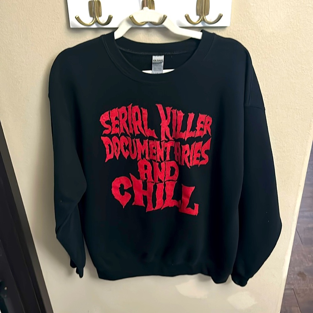 Serial Killer Documentaries & Chill Crew neck sweatshirt